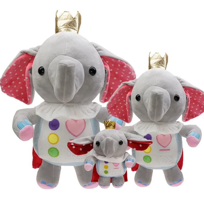 Figurki pluszowe It Takes Two, nowe, miękkie, dla dzieci, około 22 cm, uroczy prezent dla chłopca, dziewczynki, niemowląt, słoniki