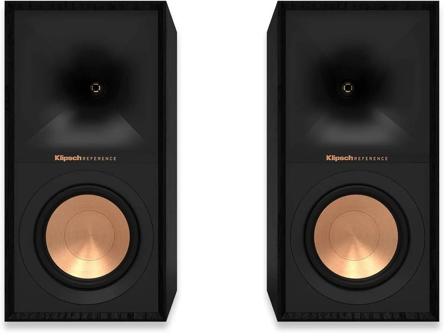 Reference Next-Generation R-50M Horn-Loaded Bookshelf Speakers with 5.25” Spun-Copper Woofers