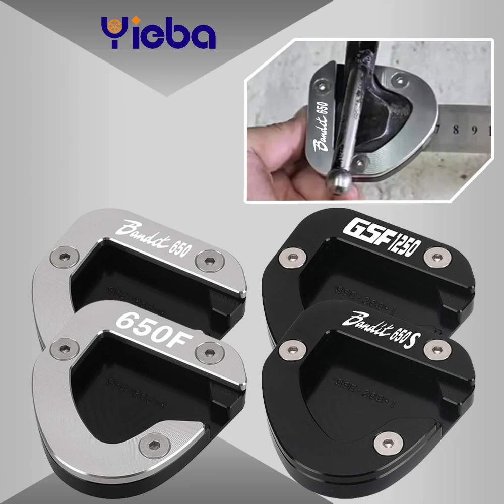 

For Suzuki GSF1250 GSF 1250 S 1250S ABS Bandit 1250 2007~2016 Motorcycle Side Stand Enlarge Kickstand Enlarger Support Extension