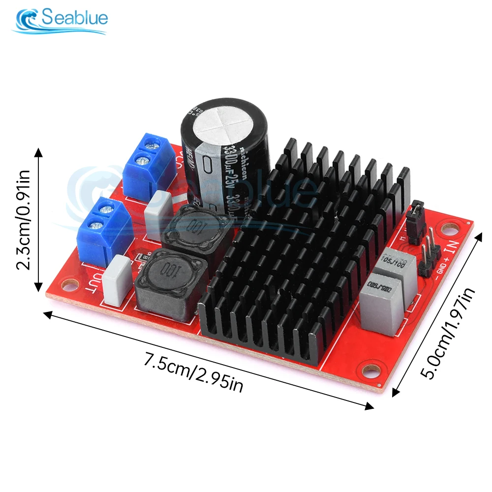 DC 5V-24V Audio Board TPA3118 CS8673 Digital Power Amplifier Board BTL 80W Mono Power Amplifier Board For Home