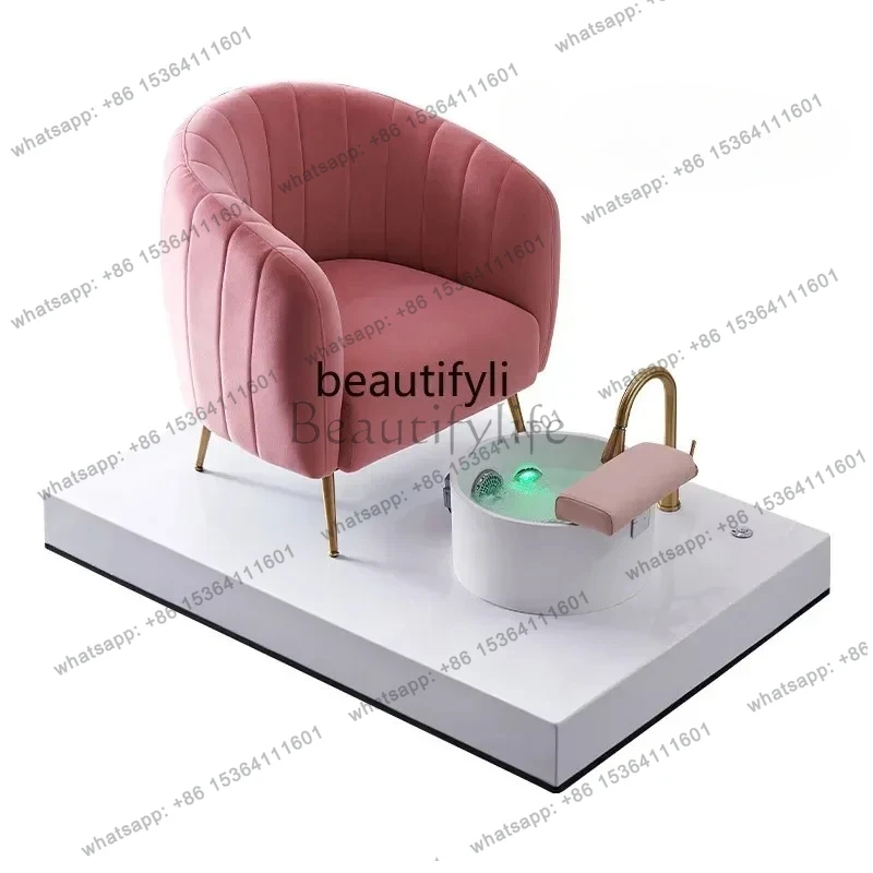 

Manicure Multi-Functional Pedicure Chair Nail Shop Single Foot Bath Pedicure Couch
