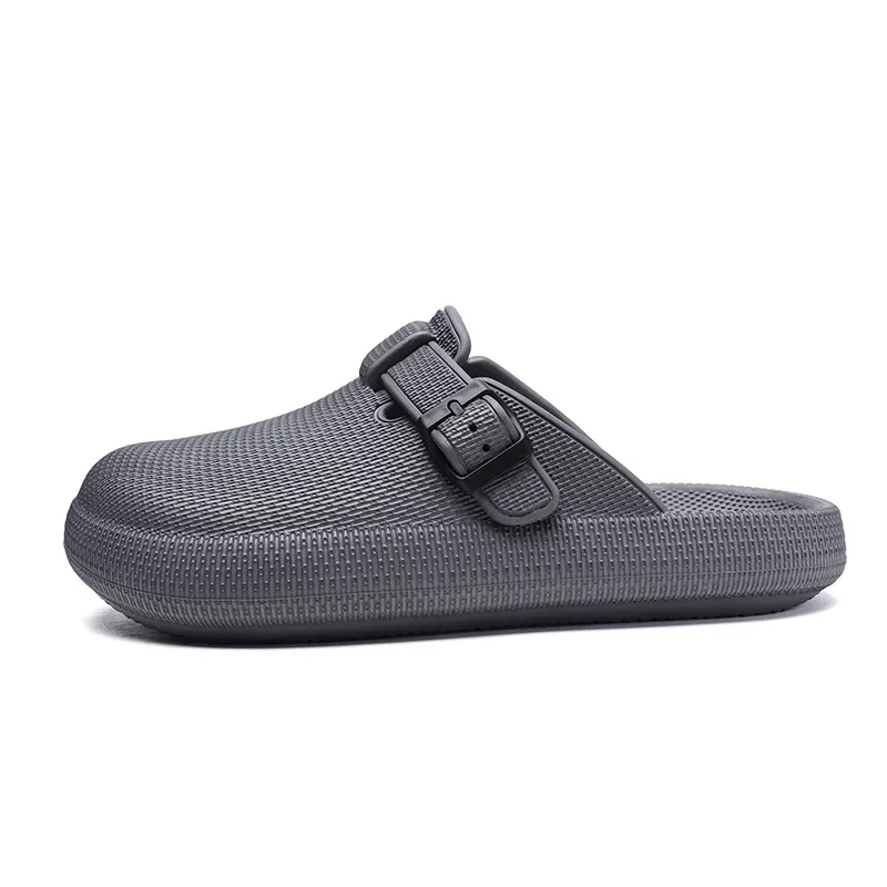 Ight Luxury Couple Slippers Cork Clogs Slippers for Women Sandals Cork Slippers Trendy Outdoor Beach Sandals Large Size 36-45 image 4