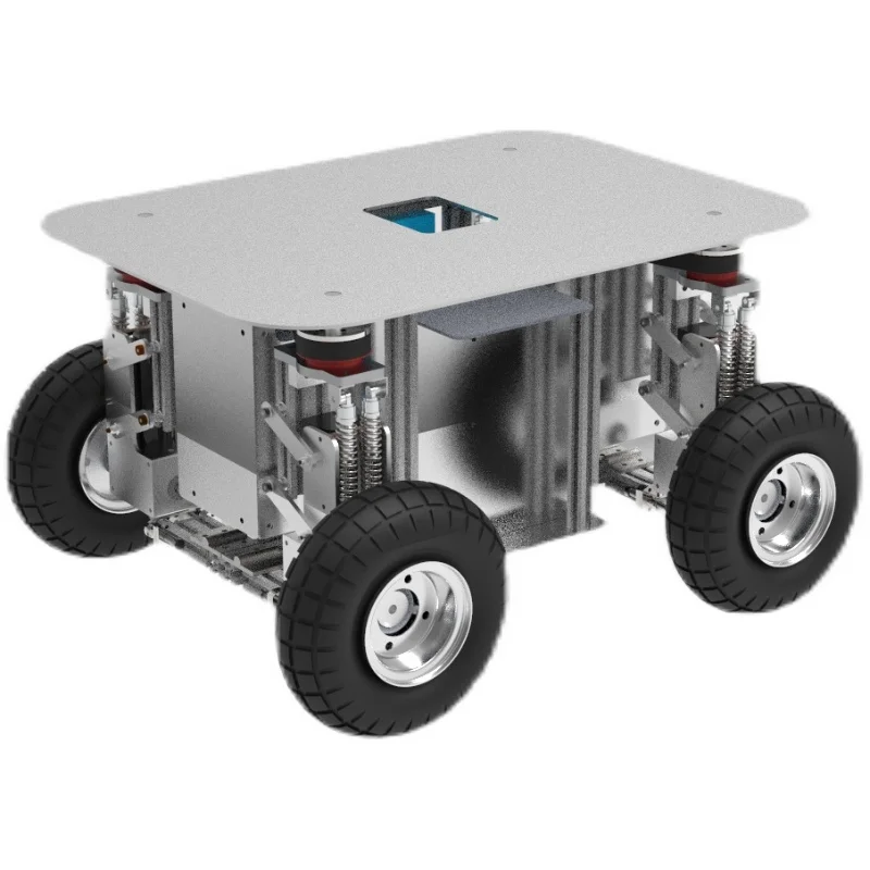 4-Wheel independent steering robot, steering wheel chassis 4wd ROS compatible