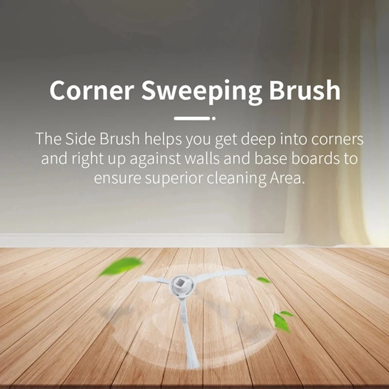 Brushes For Xiaomi Robot Vacuum E10,E12 Accessories B112 Vacuum Cleaner Accessories Filter Mop Cloth Main Side Brush Set