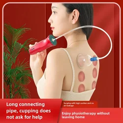 Electric Cupping Massage Instrument Vacuum Chinese Medical Suction Cup Anti Cellulite Meridian Cans Body Scraping Jars Massager