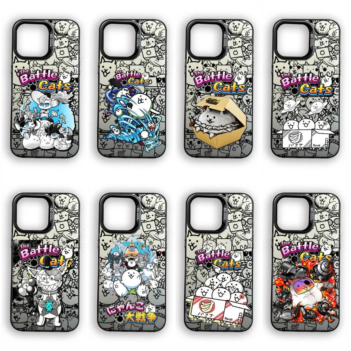 Phone Case for Samsung Galaxy S26 S25 S24 S23 S22 S21 S20 Note20 FE Ultra Edge Plus 4G 5G Anti Fall Matte Fuuny Battle Cats