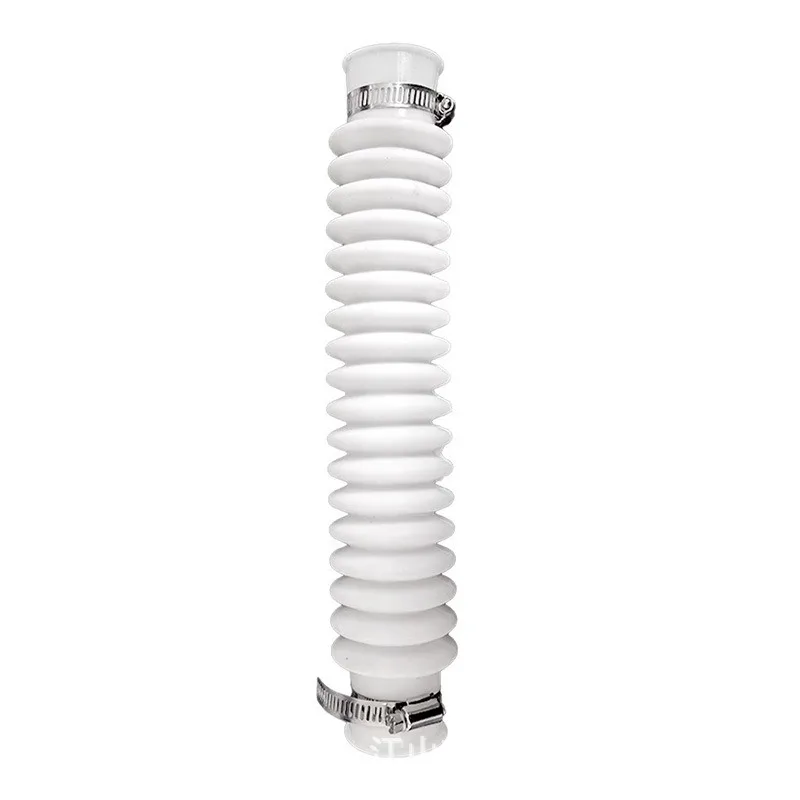 Rubber Silicone PVC Bellows Flexible Expansion Connector 50 75 110 160 Drainage Pipe Fitting Replacement Parts
