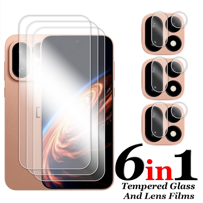 For OnePlus 16 Glass For OnePlus 16 5G Tempered Glass Full Glue Transparent HD Screen Protector For OnePlus 16 Lens Film