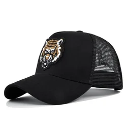 Gorra de pesca protección UV unisex – Estampado tigre transpirable