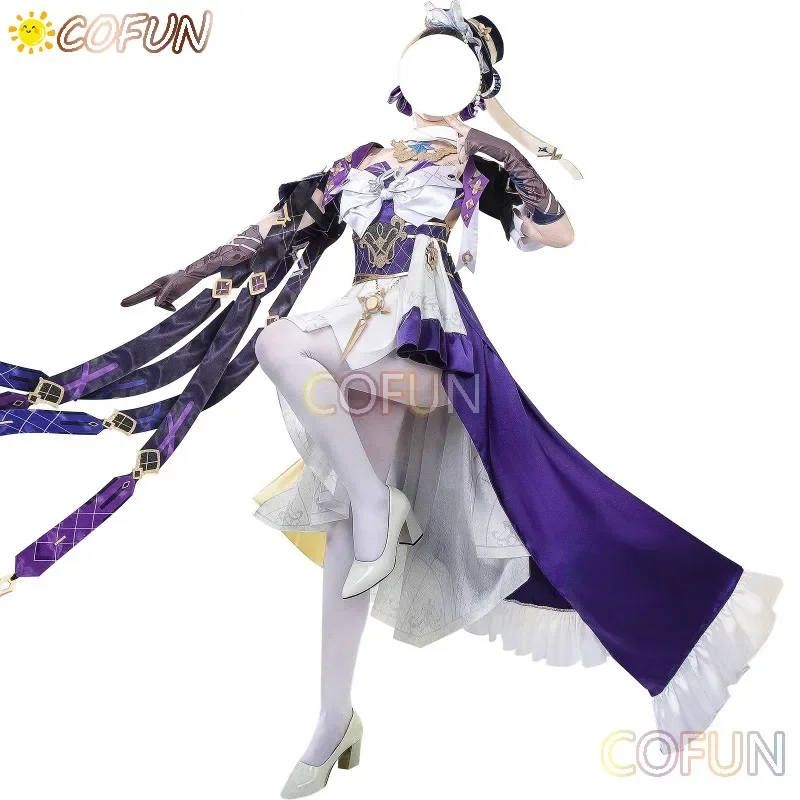 COFUN [Customized] Honkai Impact 3 Li Sushang Cosplay Costume 3D Props Halloween Game Suit Women Hat Dress Gorgeous Outfits