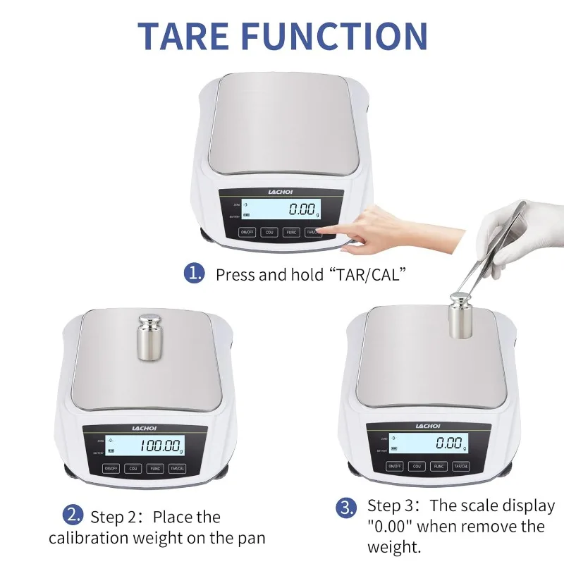 Precision Scale 0.01g Accuracy Laboratory Analytical Balance Digital Scale Jewelry Gram Pharmacy Scale,LCD