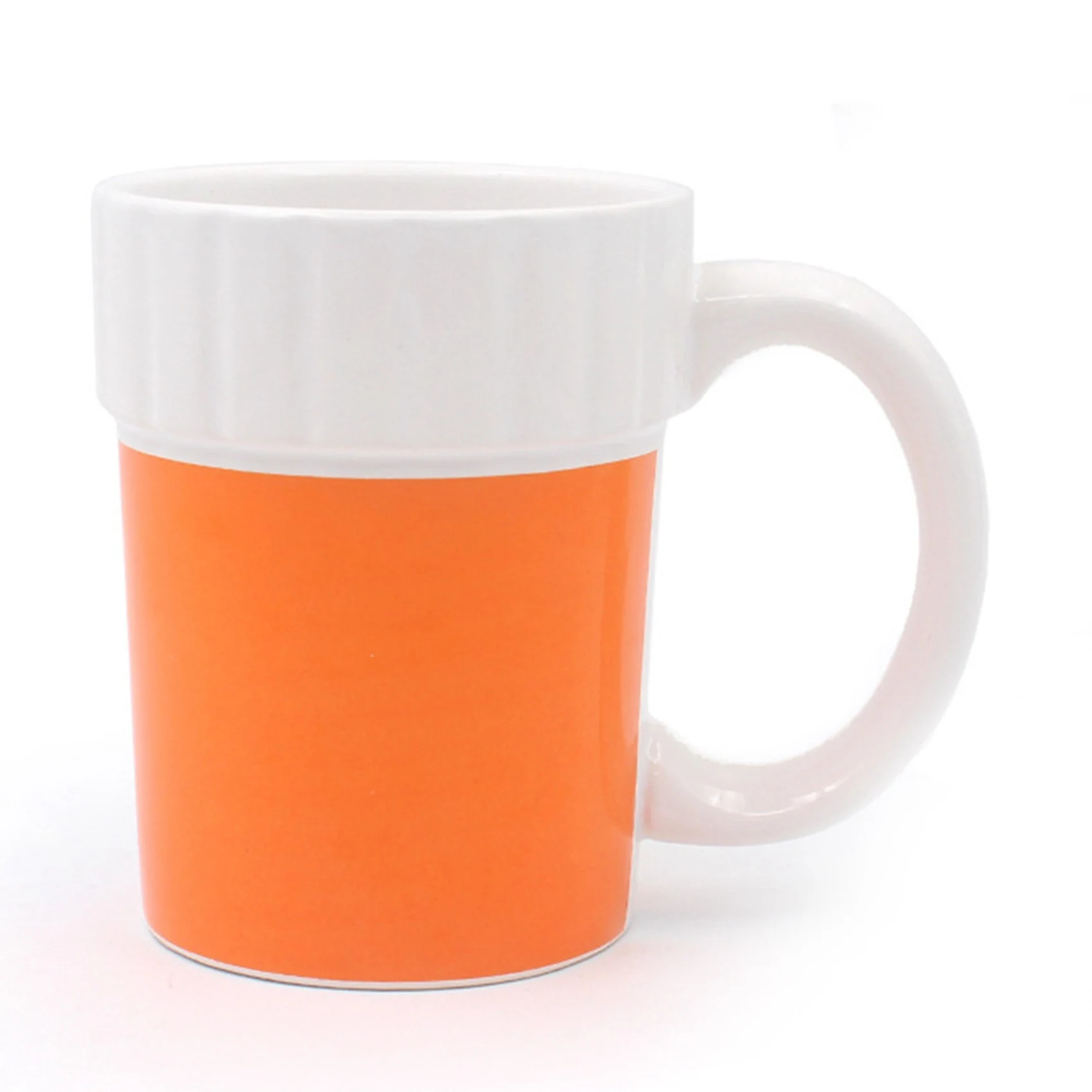THIVN-2X Coffee Cup, Medicine Bottle Modeling Mug,Prescription Coffee Mug, Pill Bottle Cup,Unique Novelty Shape