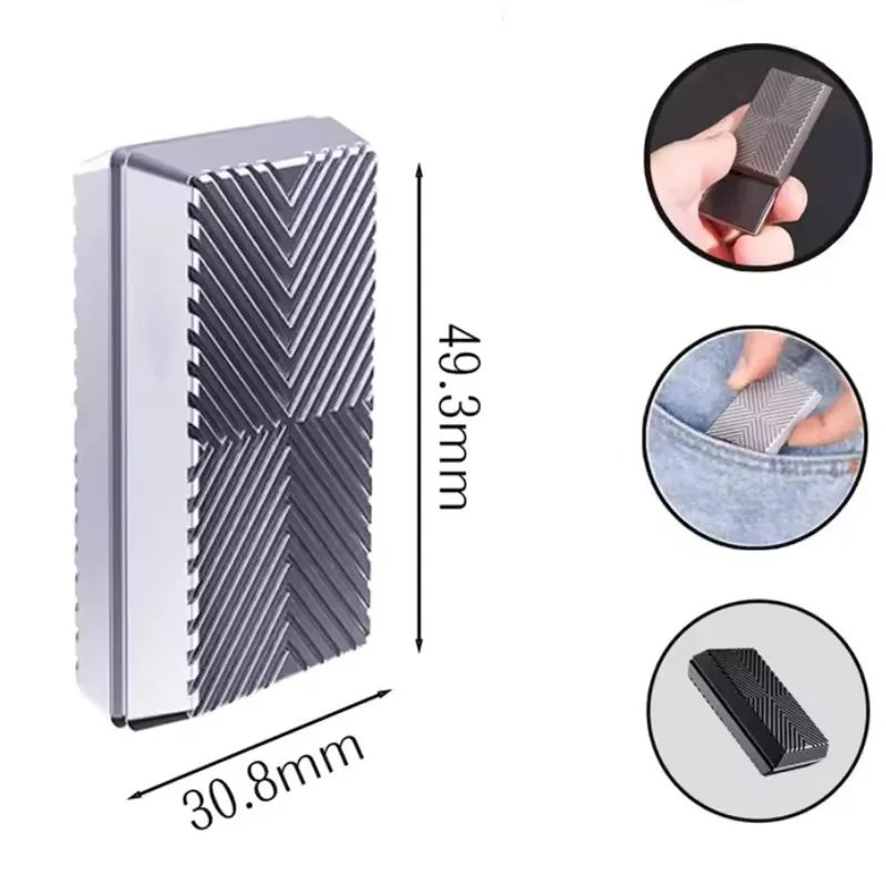 موقف غير محدود دفع بطاقة تململ لعبة المغناطيسي المفاجئة عملة معدنية EDC الكبار الإجهاد الإغاثة ADHD أداة مساعدة للأطفال مثالية #3