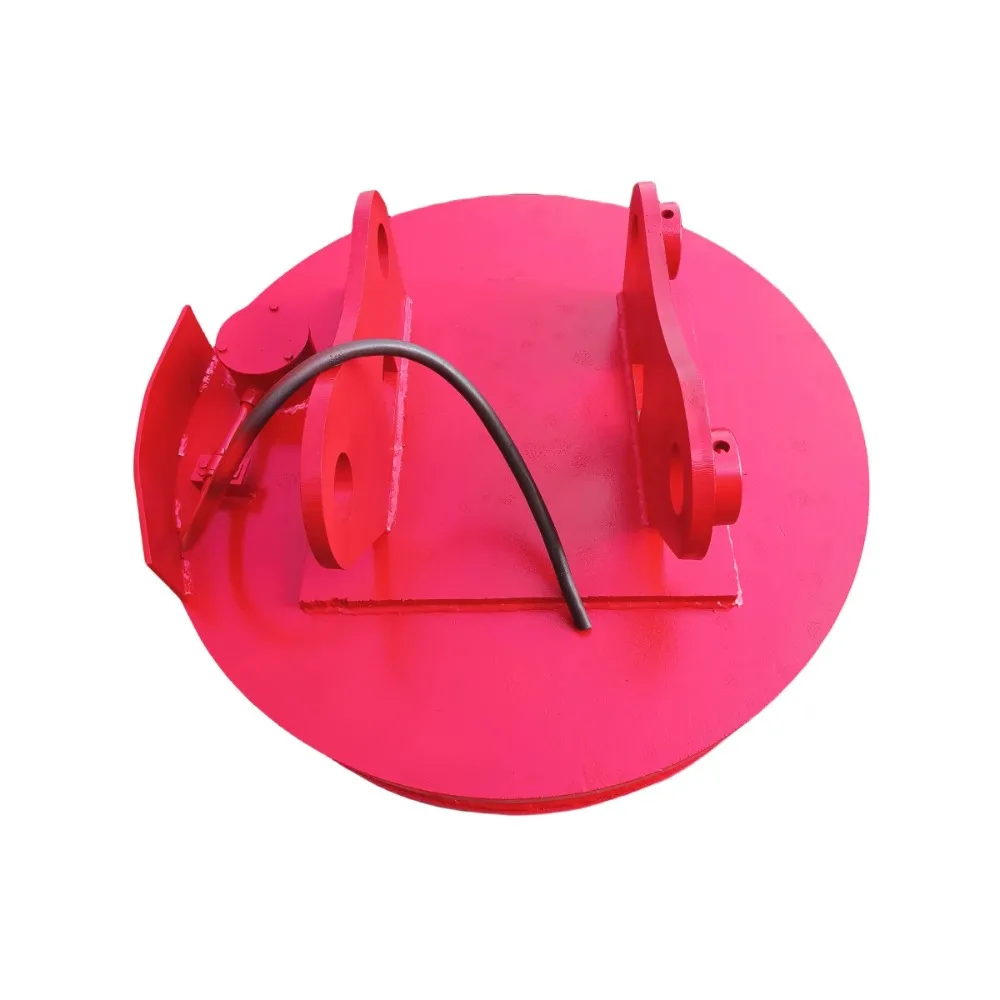 Magnet Listrik Bulat untuk Pengangkatan Scrap Ekskavator