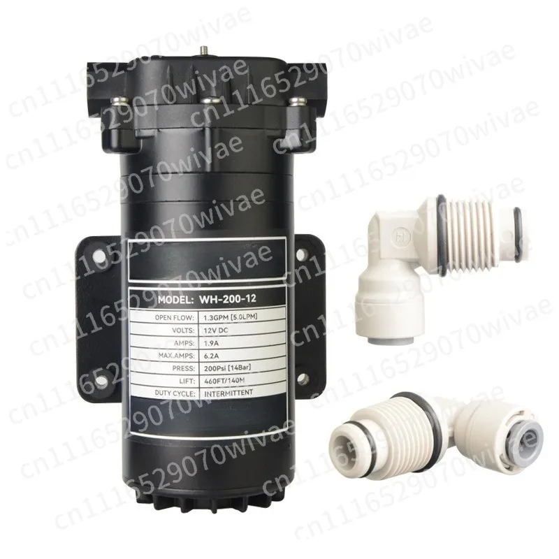 200Psi high pressure atomizing water pump Small 14kg car wash booster coffee machine Floor heating flush pump