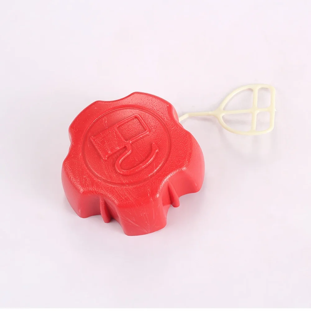 Red Plastic Fuel Cap For Lawn Mower RM1630 1855 1860 2055 Gas Tank Cover Replacement 76x46mm Garden Power Tools Parts view 2