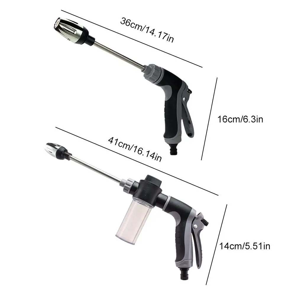 High-Pressure Car Washing Water Gun, External Cleaning Of RV, Foam Kettle Cleaning, Garden Water Hose Nozzle 2026 Household
