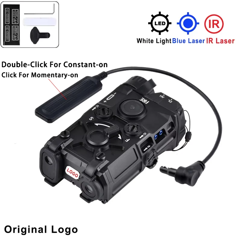 Alle Metalen NGAL DBAL MAWL-C1 OGL RAID-X Indicator Red Dot IR Groen Blauw Richt Zicht Laser Airsoft Tactische LED Licht 20mm Rail
