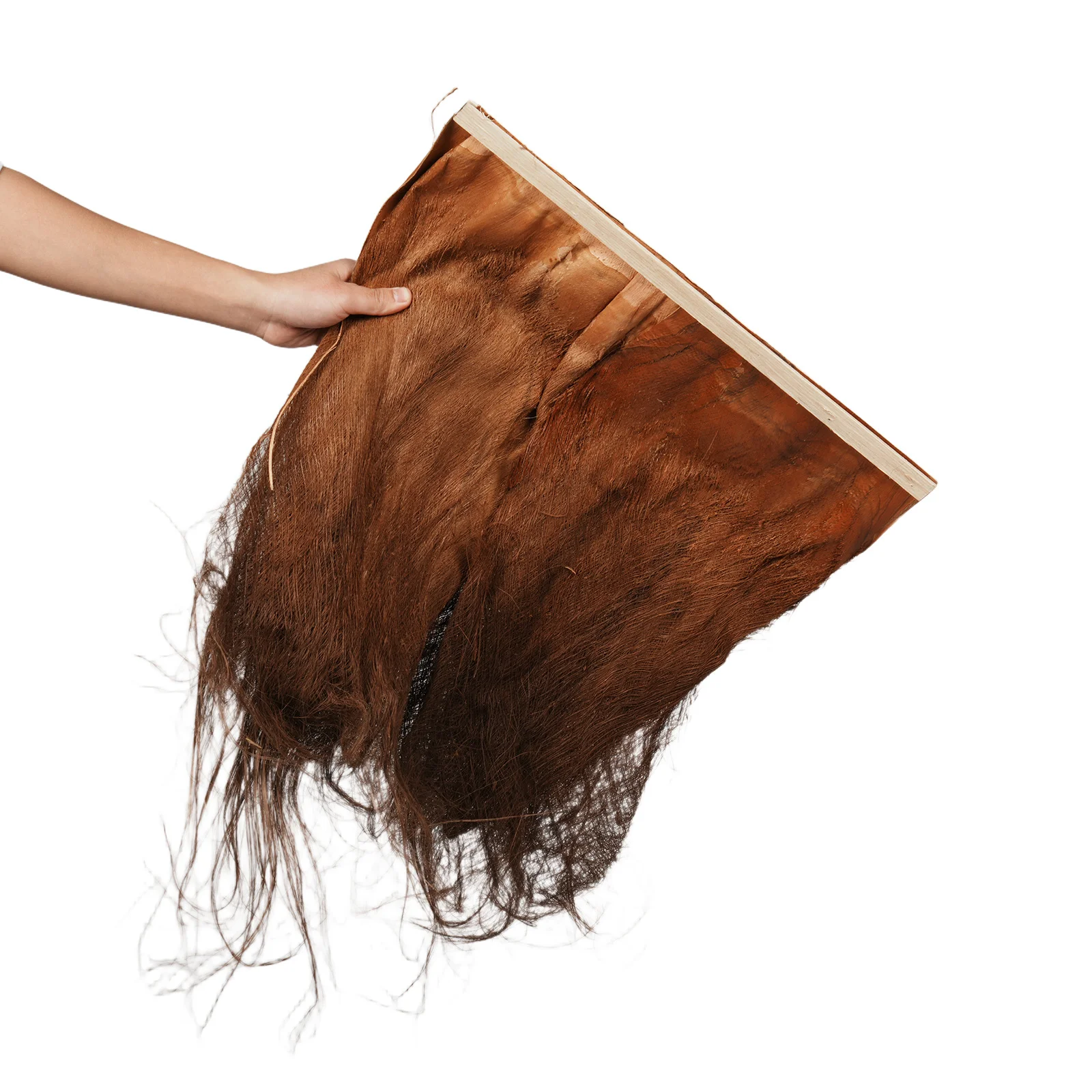 

Roofing Material Palm Thatch Sheet Coconut Bark For Patio Tiki Bar Garden Fence Insulation Cover Tropical Grass Skirting