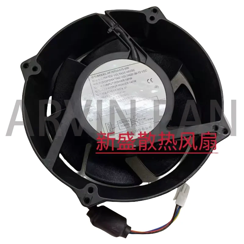 

Dc Fan AF167D3-075-000 48V 4.1A Precision Air Conditioning Indoor Cooling Fan