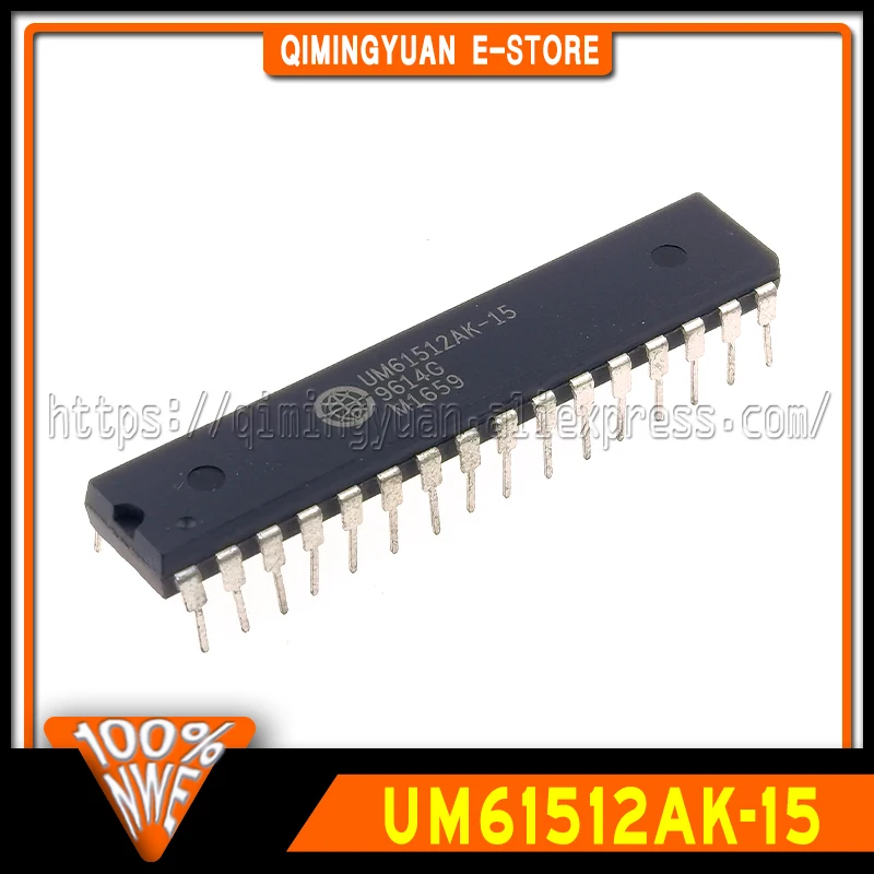 10 PÇS/LOTE UM61512AK-15 UM61512AK DIP32 100% novo estoque local