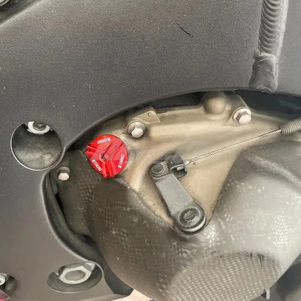 لكاواساكي Z900 Z900RS Z900SE Z 900 2017 2018 2019 2020 2021 2022 M19 * 2.5 دراجة نارية الألومنيوم فلتر زيت كأس غطاء قابس المحرك