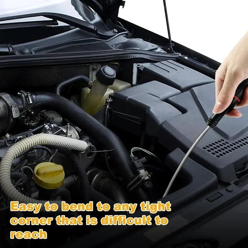 

Многоцелевой гибкий магнитный всасывающий инструмент для заниженных объектов, очиститель канализации раковины, необходимый комплект для авторемонта