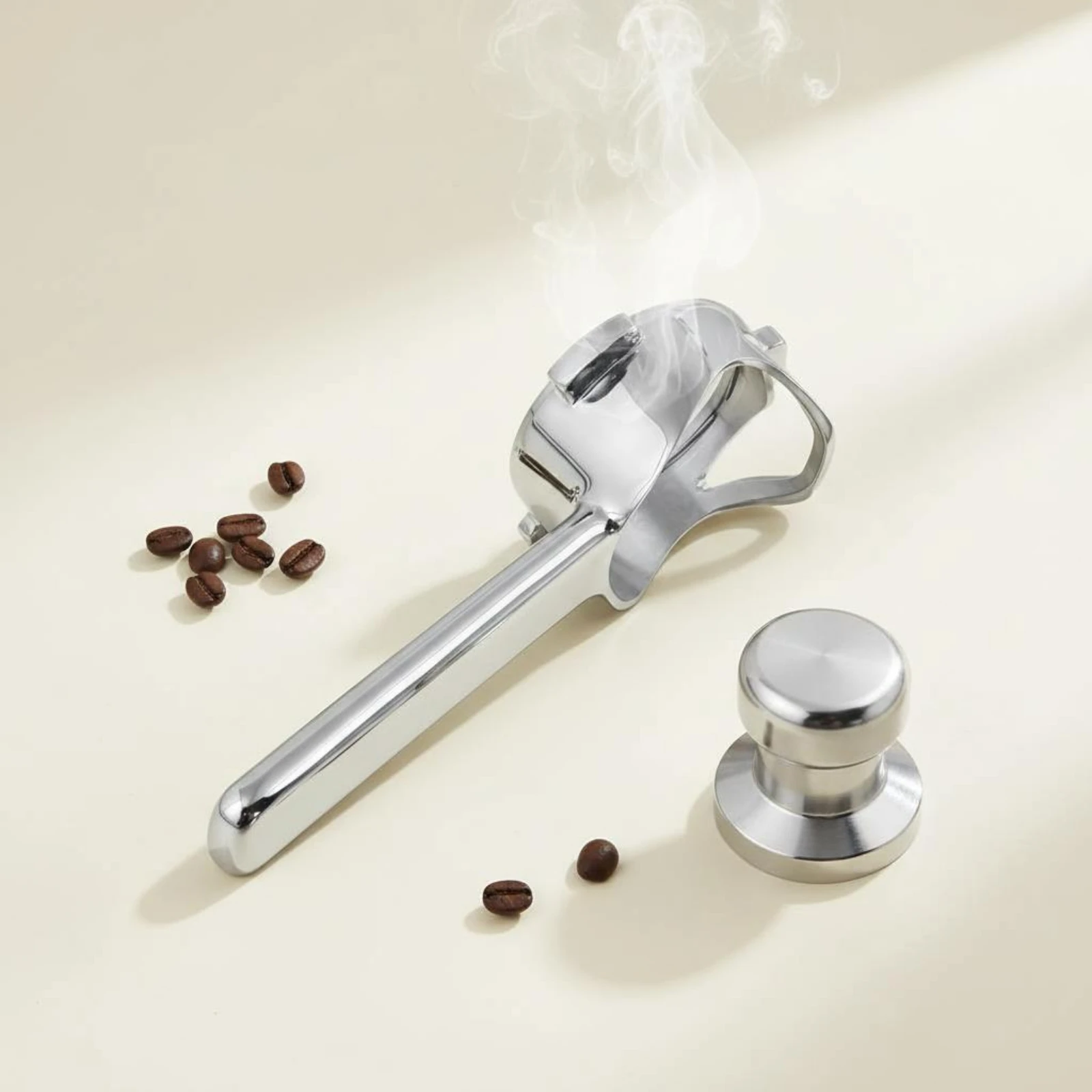 Coffee Dosing Funnel Anti-Spill Espresso Dosing Collar Coffee Grounds Catching Collar Aluminum Alloy Coffee Professional Tool