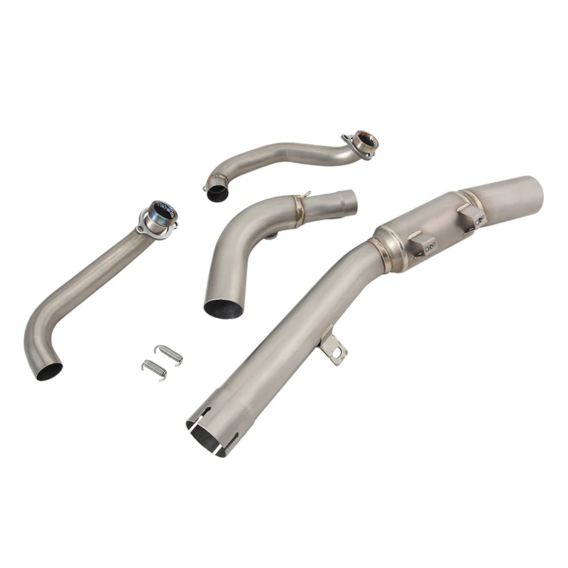 Slip On For Kove 800X Adventure RALLY Pro Motorcycle Exhaust Escape Titanium alloy Front Link Pipe Connect Original Muffler Moto