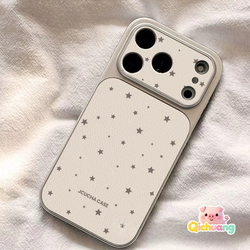 Funda de teléfono con diseño de estrella para Infinix Note 60 50 50S 50X 40 30 Zero 30 Smart 20 10 9 8 Pro Plus HD 7 6 5, funda de cuero PU estilo Ins
