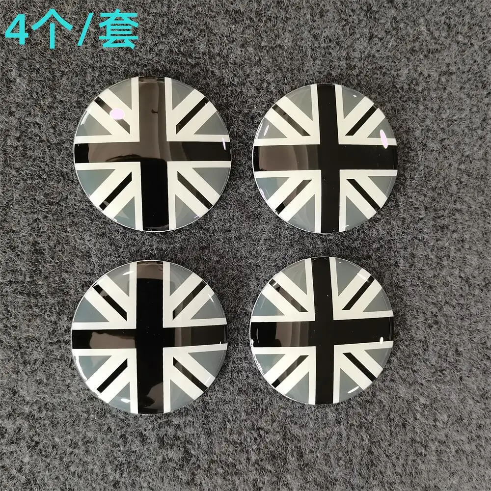 52mm Wheel Center Hub Cap Tires Rim Stickers For BMW Mini Cooper One S JCW R55 R56 R60 R61 F54 F55 F60 Countryman Accessories