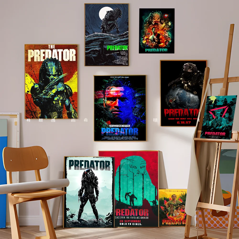 The Predator Classic Anime Poster Waterproof Paper Sticker Coffee House Bar Room Wall Decor