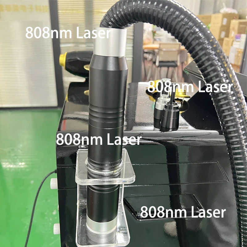 4500W salon use 808 diode Laser permanent Portable 2 in 1 picosecond laser tattoo remov and hair remo switched machine