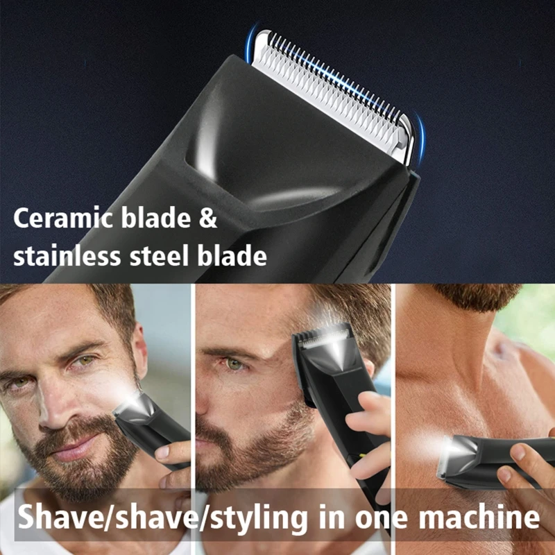 D0AB Pubic Hair Removal Trimmer for Groin Epilator Safety for Razor Men Shavi