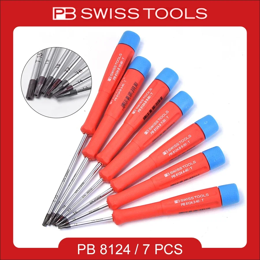 

PB 8124 SWISS Precision Screwdriver for Small and Micro Torx Screws in the Electronics and Precision Mechanics Sector Series