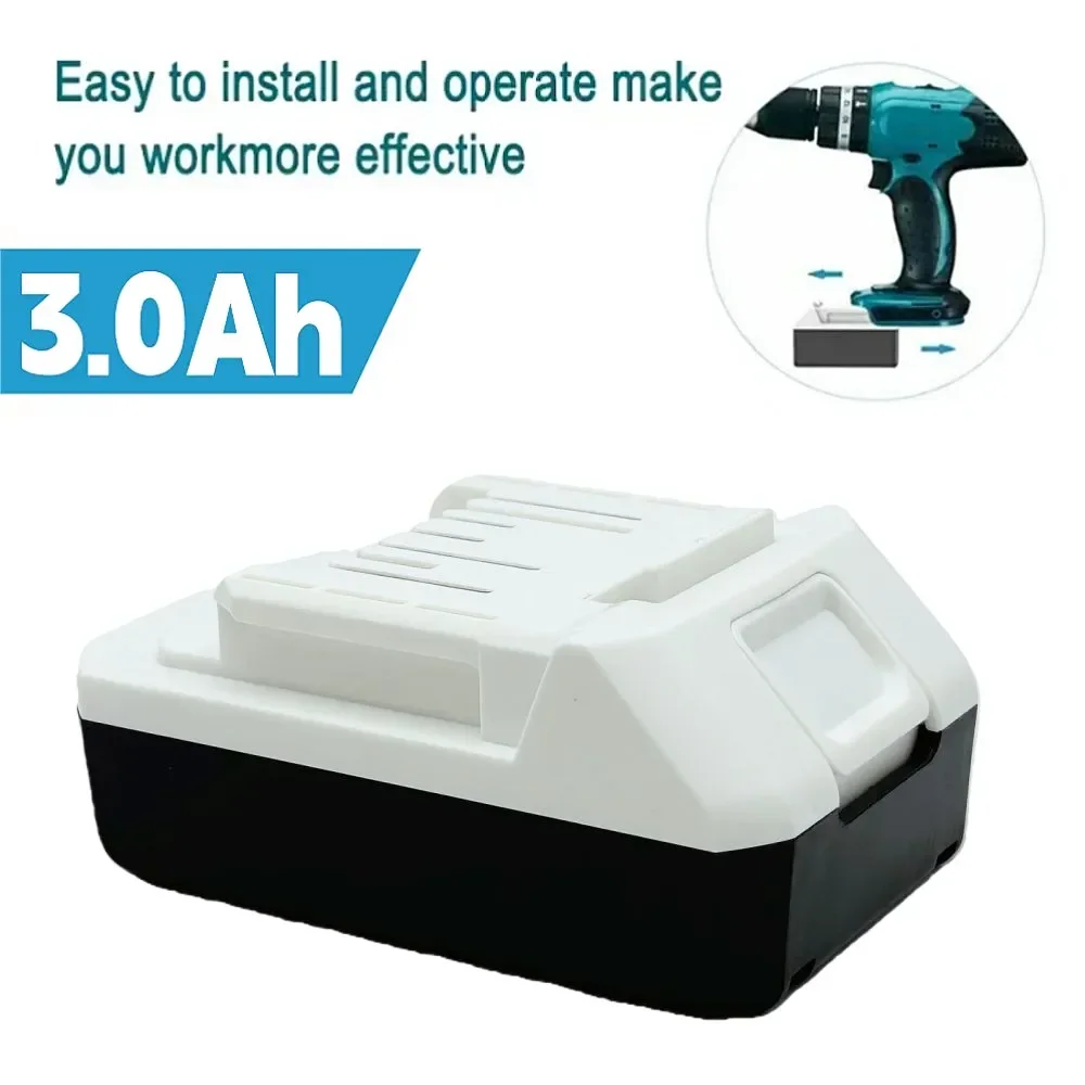 💖18V 3000mAh Lithium ion Battery for Makita BL1813G Replacement Batteries BL1811G BL1815G HP457D DF457D 196366-5 Power Tools💖