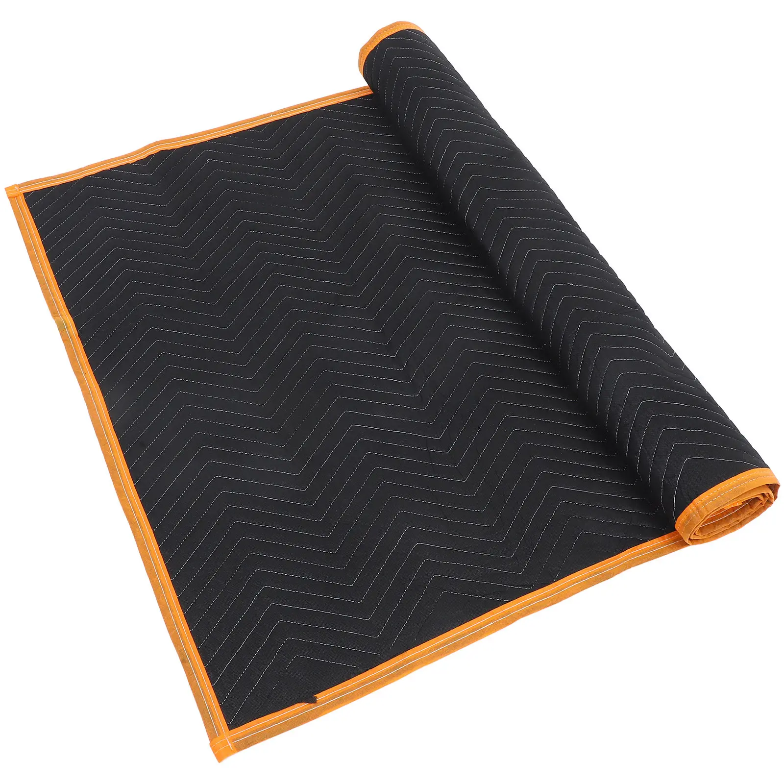 Couverture de déménagement matelassée robuste noire, épaisse et rembourrée, pour l'emballage de meubles, protection et couverture de protection pour le déménagement