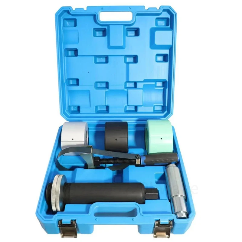 

Differential bearing lock removal tool for Jeep Wrangler Chrysler Tank 300 & Mitsubishi Driveline small gear bearing puller tool