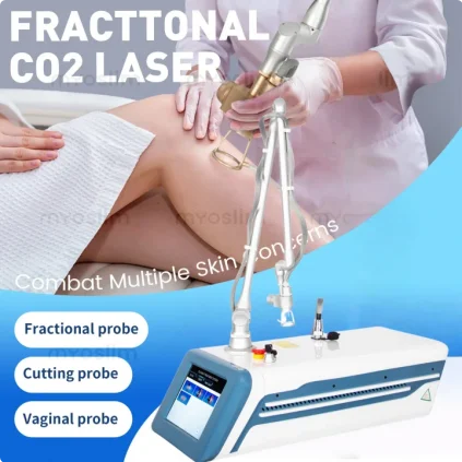 CO2 Fractional Portable Painless Lase Machine – Skin Tightening, Scar & Hair Removal Beauty Device