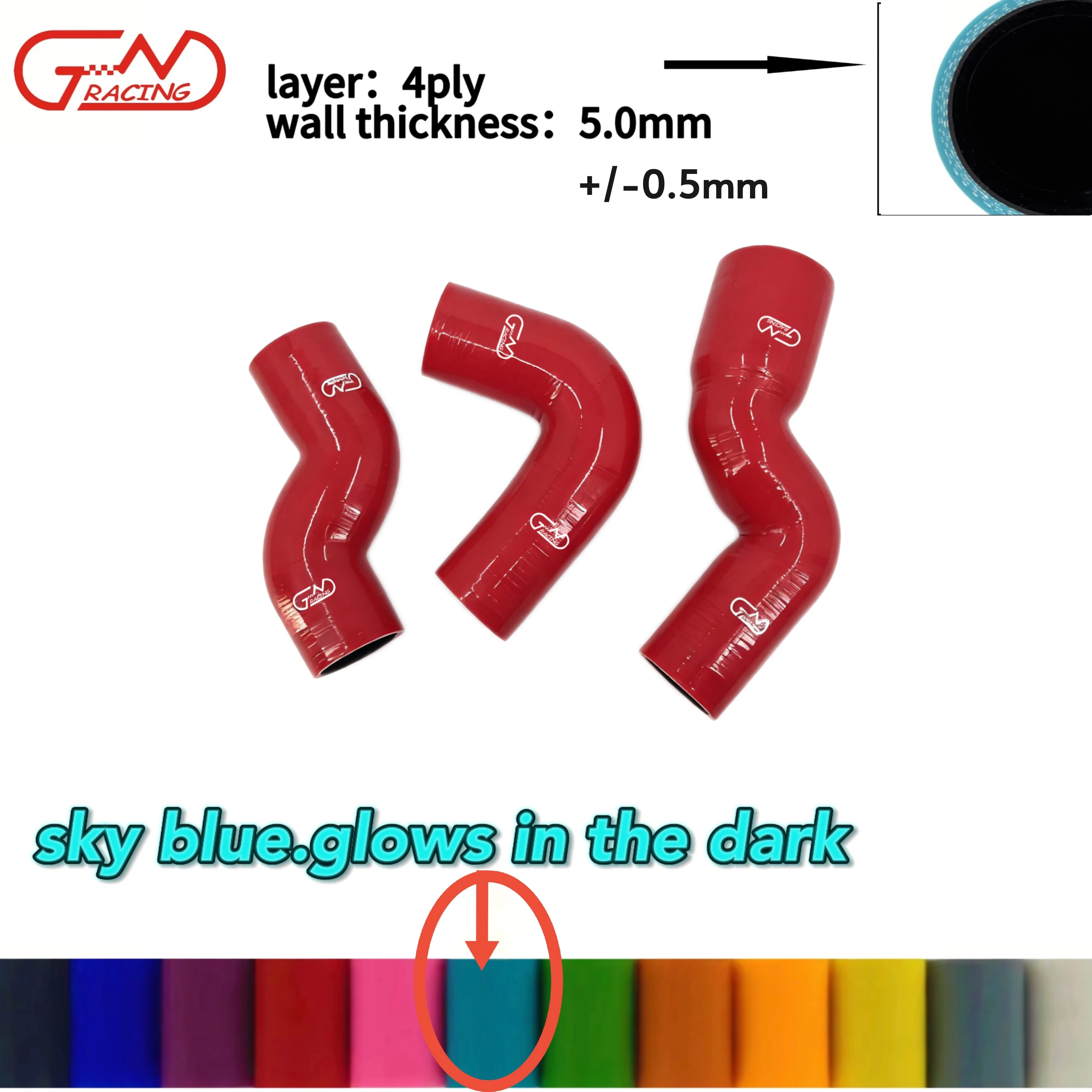 

4-слойный силиконовый шланг радиатора, подходит для Land Rover Defender TD5 1990-2016, силиконовый комплект турбо-шлангов внутреннего охладителя