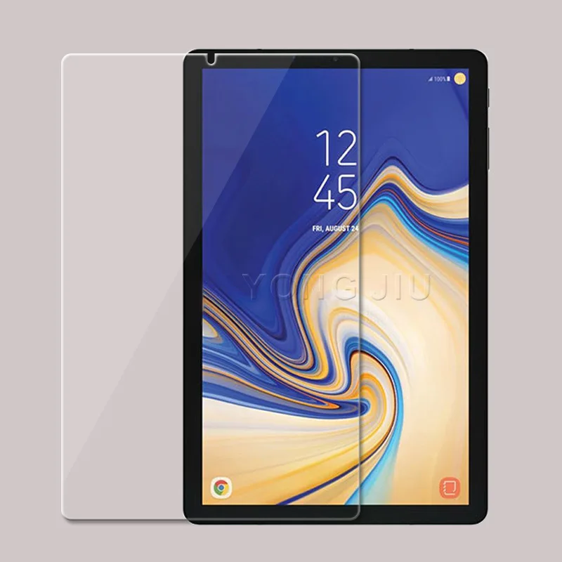 กระจกนิรภัยสําหรับ Samsung Galaxy Tab S4 10.5 T830 T835 T837 หน้าจอป้องกันฟิล์มสําหรับ Samsung Galaxy Tab S4 9H Premium Glass