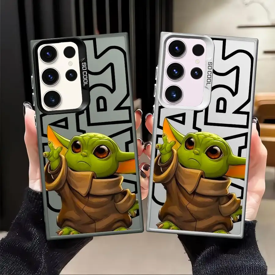 S-Stars Wars Hero Case for Samsung Galaxy S25 S23 Ultra S25Edge S24 FE S23 S20 Plus S21 Note 20 Ultra S22 Phone Cover