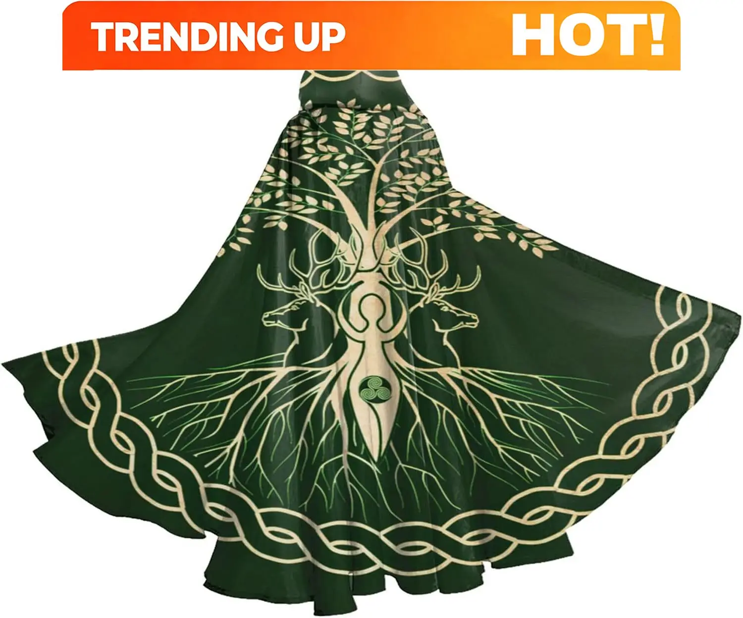 Customization YETTA YANG Halloween Hooded Robe Cloak For Adult Men Women Christmas Hoodies Cape Cosplay Cosplay