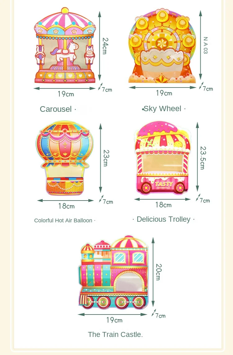 10/50 Stück Märchenhafte Süßigkeitentüten, lebensmittelecht, mit Reißverschluss, versiegelte Snackbeutel für Kekse, Süßigkeiten, Hochzeiten, Kindergeburtstage, Partygeschenke – Detail 3
