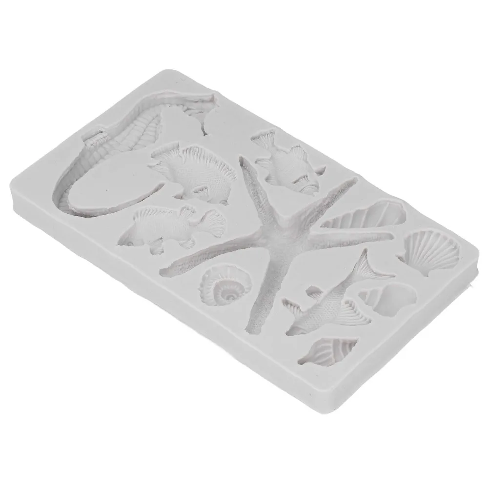 

Baking Mold Reusable Silicone Mold Non Stick Silicone DIY Silicone Mold Marine Theme Molds Cupcake Topper
