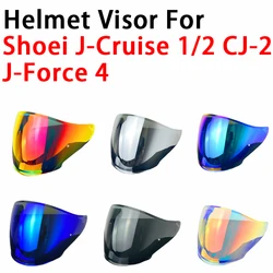 J-Cruise Visor for SHOEI J-Cruise 1 J-Cruise 2 J-Force 4 CJ-2 Motorcycle Helmet Shield Viseria Capacete Moto Windshield Lens