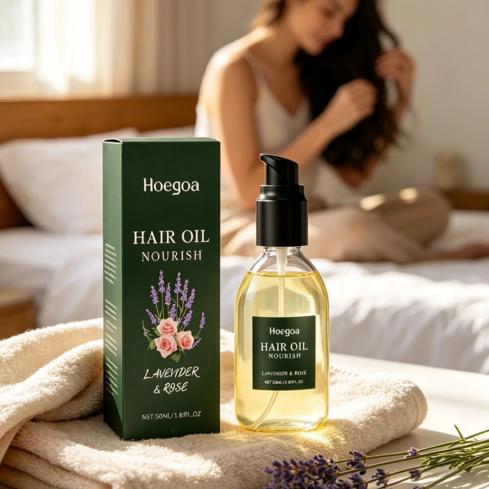 Hoegoa Lavender Rose Hair Car - Hair Care Natural Ingredients 评论和价格