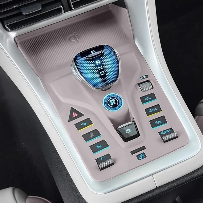 Smart Driving Central Control Button For BYD Song Pro 2020-2024 All-inclusive Silicone Pad Scratch-proof Modified Protective Pad