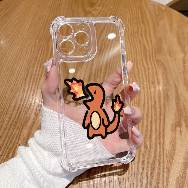 G60 Cute Cartoon Transparent Phone Case For Motorola Moto G60 G34 G60S G40F G72 G42 G62 G53 G84 G34 G82 G24Power G54 G41 Cover