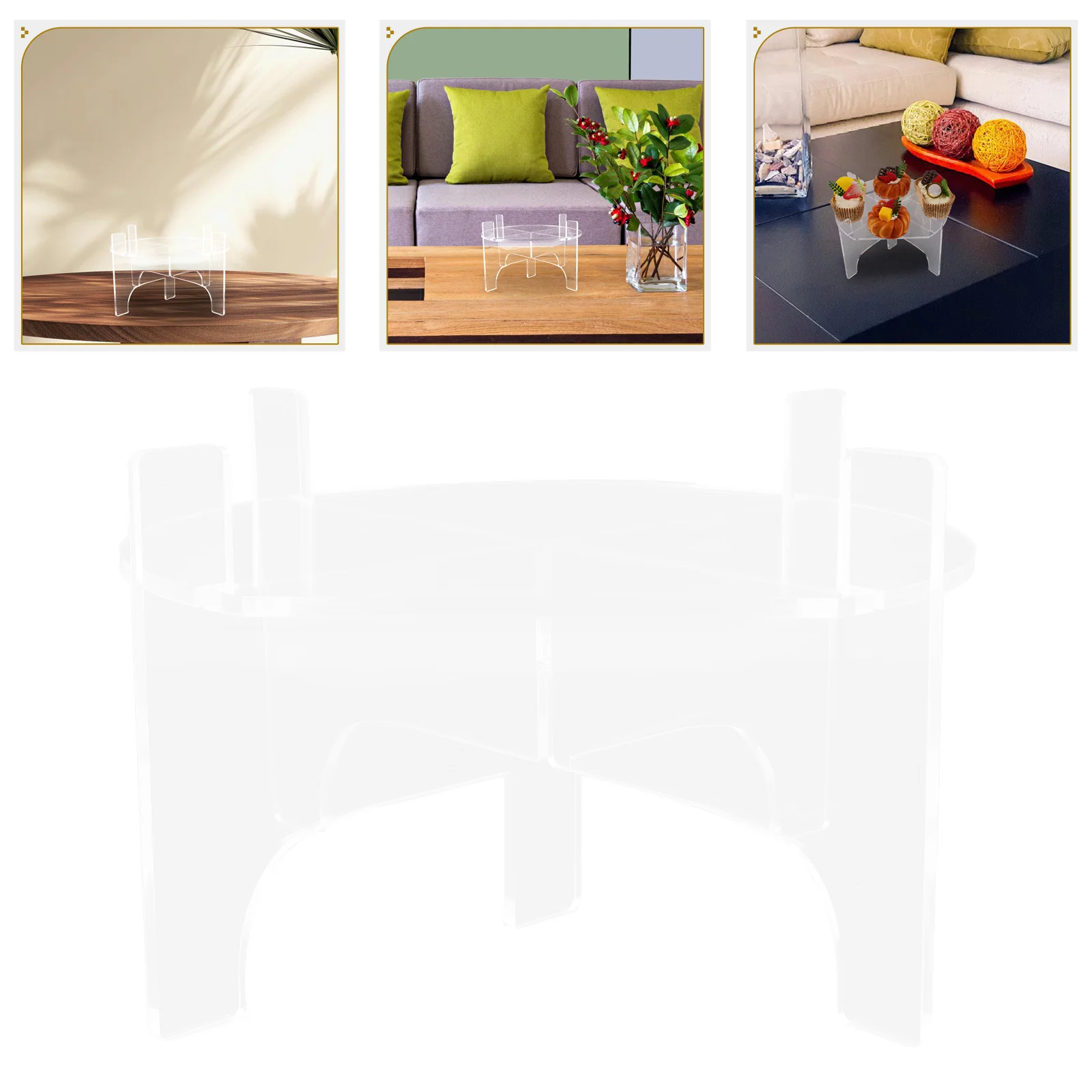 

Transparent Acrylic Drink Dispenser Stand Easy Install Holder for Juice Beverages Parties Catering Events